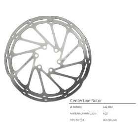 DISCO CENTERLINE 140MM ROUNDED